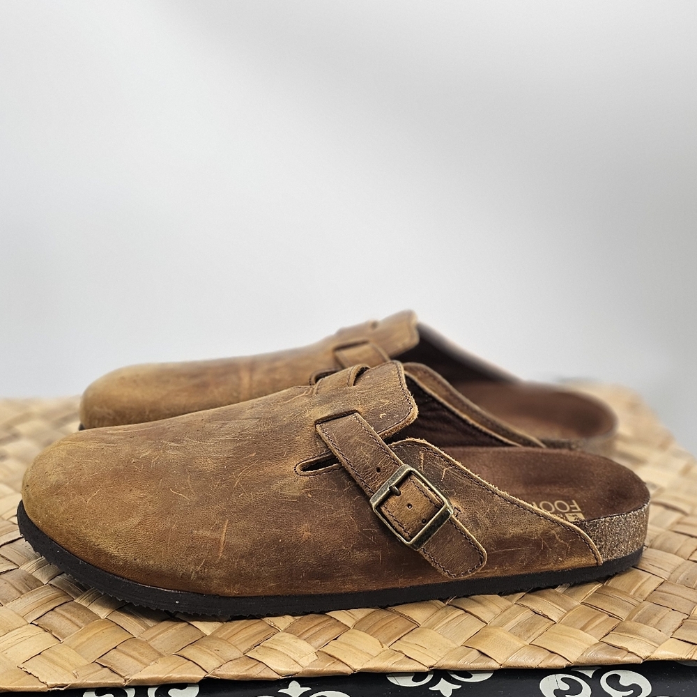 White Mountain Brown Men's Sandals